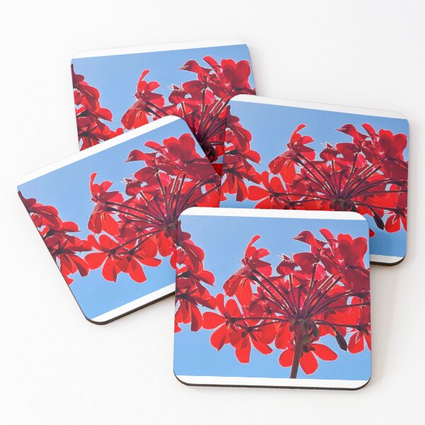 Item preview, Red Geraniums  designed and sold by ZoeCalvert.