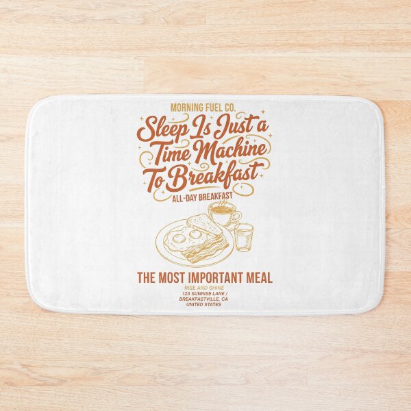 Item preview, Breakfast Sleep Is Just A Time Machine To designed and sold by LuminOrb.