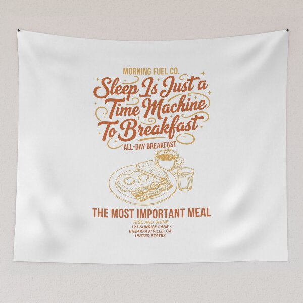 Item preview, Breakfast Sleep Is Just A Time Machine To designed and sold by LuminOrb.