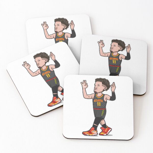 Artikelvorschau, Trae Young Cartoon-Stil entworfen und verkauft von lanierolme.