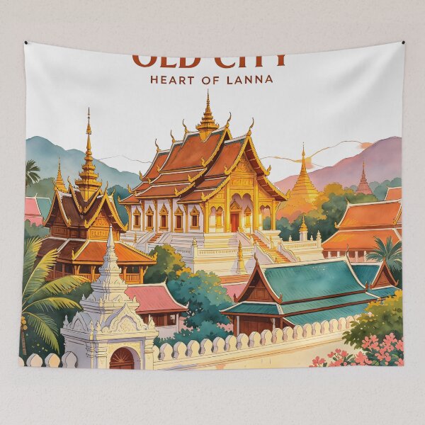 Item preview, CHIANG MAI OLD CITY designed and sold by Spirit of Siam.