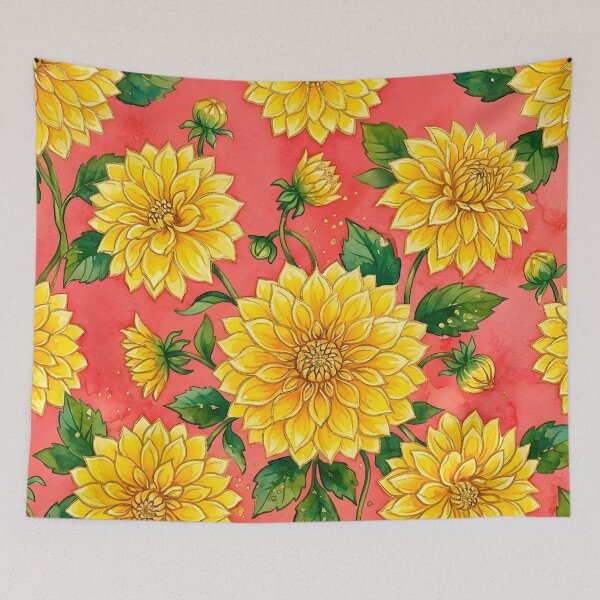 Item preview, Dahlia Flower  designed and sold by GraphicsClub.