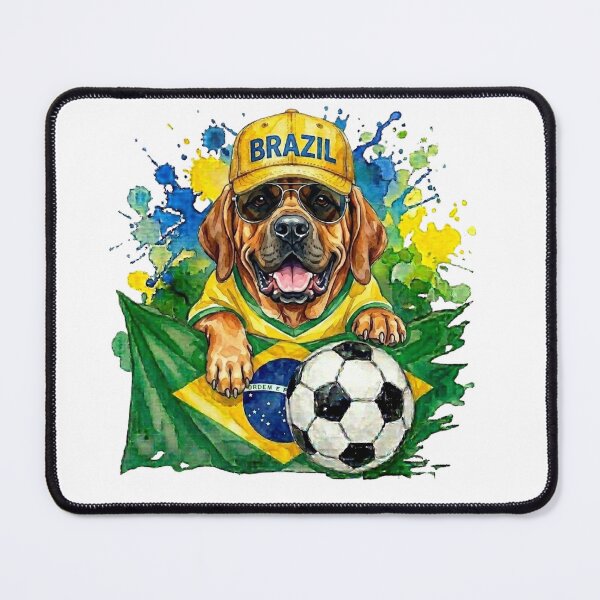 Item preview, Fila Brasileiro Brazilian Mastiff World Cup Brazil Suppawter designed and sold by The Suppawters.