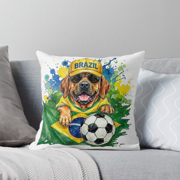 Item preview, Fila Brasileiro Brazilian Mastiff World Cup Brazil Suppawter designed and sold by The Suppawters.