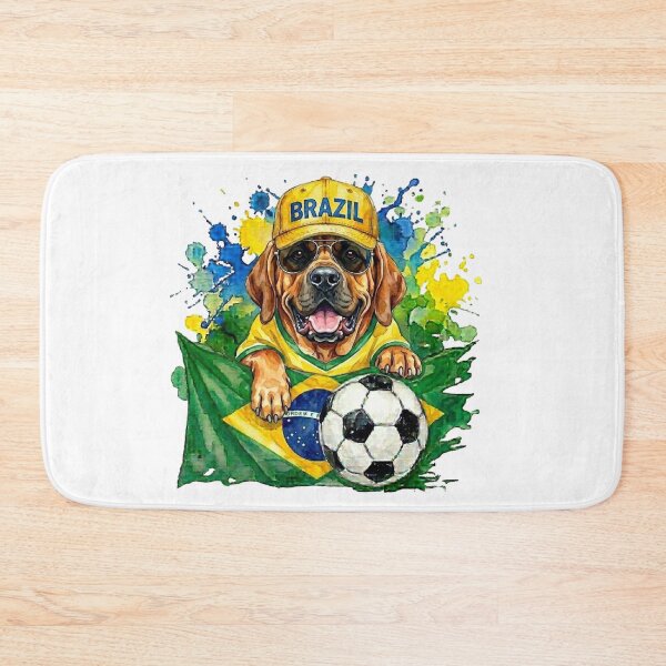 Item preview, Fila Brasileiro Brazilian Mastiff World Cup Brazil Suppawter designed and sold by The Suppawters.