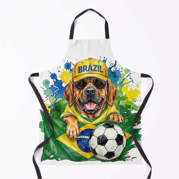Item preview, Fila Brasileiro Brazilian Mastiff World Cup Brazil Suppawter designed and sold by The Suppawters.