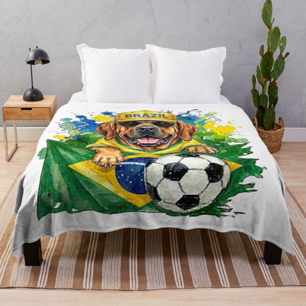 Item preview, Fila Brasileiro Brazilian Mastiff World Cup Brazil Suppawter designed and sold by The Suppawters.
