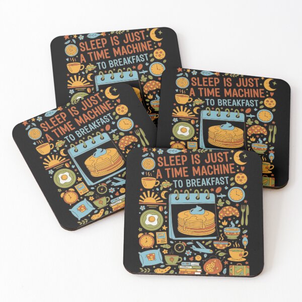 Item preview, Breakfast Sleep Is Just A Time Machine designed and sold by LuminOrb.