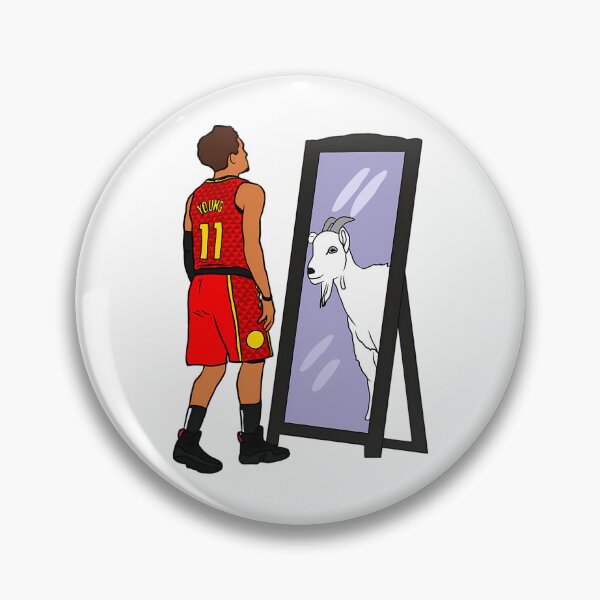 Item preview, Trae Young Mirror Goat designed and sold by lanierolme.