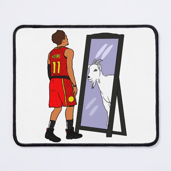 Item preview, Trae Young Mirror Goat designed and sold by lanierolme.