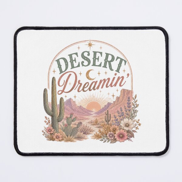 Item preview, Desert dreamin' in pastel hues designed and sold by Side Quest Co..