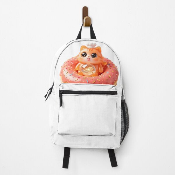 Item preview, Emerald Cat - Sweet Glazed Dream: The Starry Donut Baker designed and sold by ABYSSLAB.