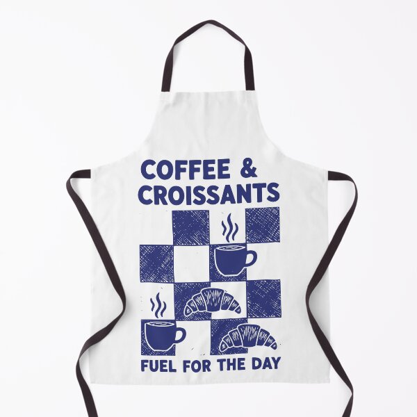 Item preview, Breakfast Coffee Croissants Fuel For The Day designed and sold by LuminOrb.
