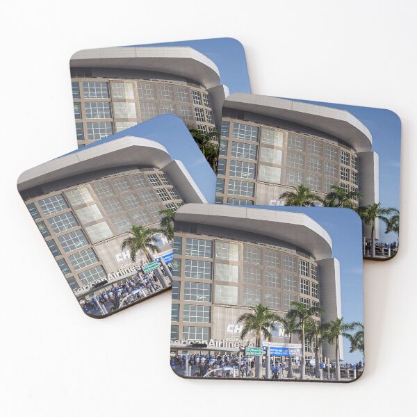 Item preview, Miami Stadium in Scottish Blues designed and sold by Kasia Design.