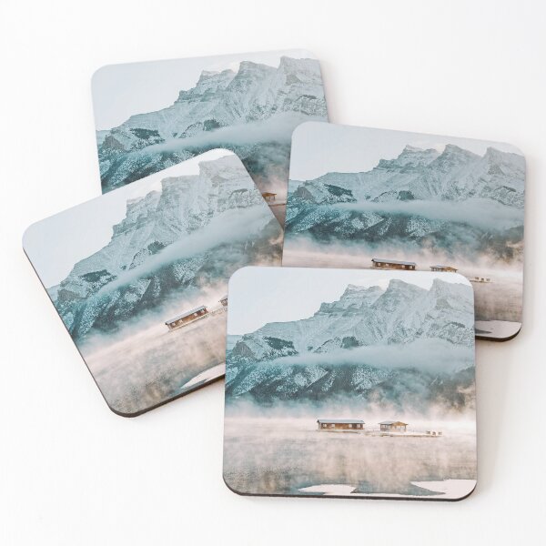 Item preview, Morning Lake Winter Poster designed and sold by Glendford88.