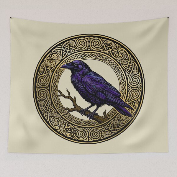 Item preview, Celtic Raven designed and sold by travelwitheric.