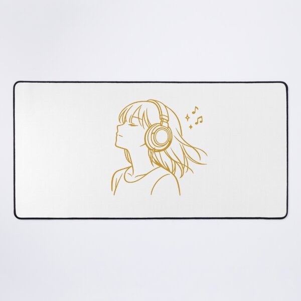 Item preview,  Lo‑Fi Listener (Girl) designed and sold by KungPowUnicorn.