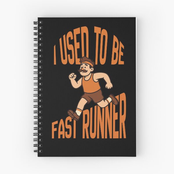 Item preview, I Used to Be Fast Runner Funny Running Quote Retro Vintage Design designed and sold by Magda-Creates.