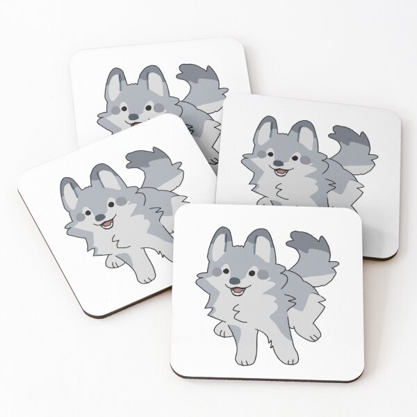 Item preview, Happy Wolf sticker designed and sold by Parisproduced.