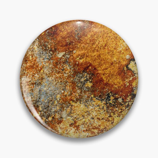 Artikelvorschau, Hintergrund mit rostiger Metalltextur, orangefarbener Patina und Korrosionsdetails für Designzwecke entworfen und verkauft von Nmallia.