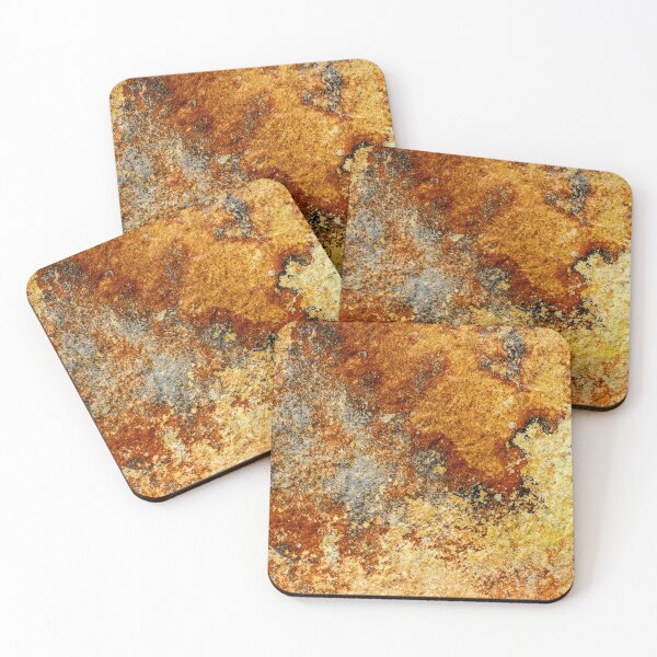Item preview, Rusty Metal Texture Background With Orange Patina and Corrosion Details for Design designed and sold by Nmallia.