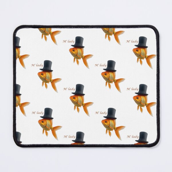 Item preview, Funny Meme Gold Fish  designed and sold by fadeinkstudio.