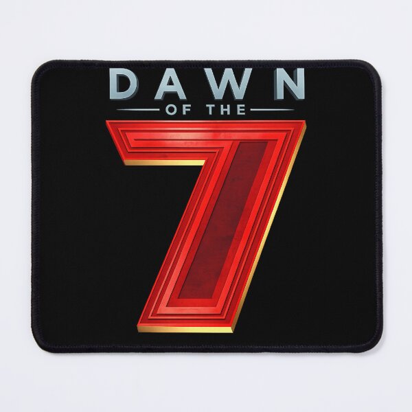 Item preview, Dawn of the 7 Funny Superhero Parody T-Shirt | Comic Style Graphic Tee designed and sold by GarnerSupplyCo.
