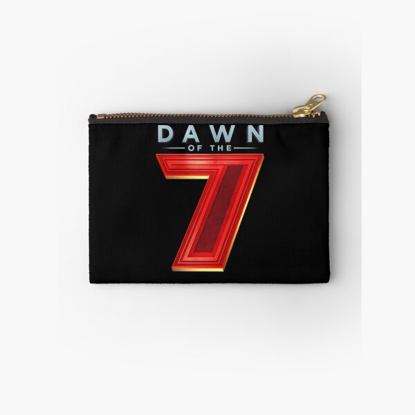 Item preview, Dawn of the 7 Funny Superhero Parody T-Shirt | Comic Style Graphic Tee designed and sold by GarnerSupplyCo.