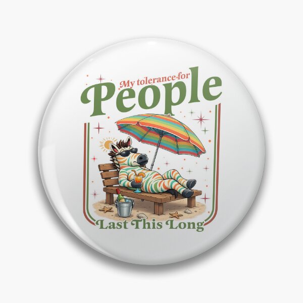 Item preview, My Tolerance For People Lasts This Long designed and sold by Johnny-Store.