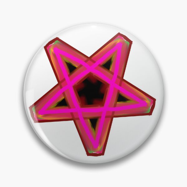 Item preview, Baphomet Pentagram Colorful Hand Drawn Sketch 1 designed and sold by ShadowWork666.