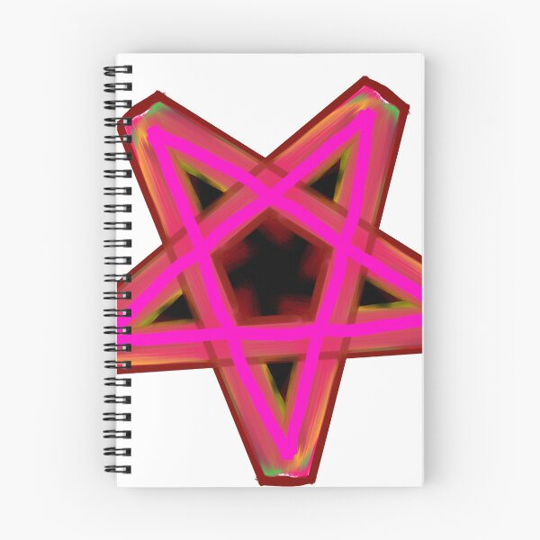 Item preview, Baphomet Pentagram Colorful Hand Drawn Sketch 1 designed and sold by ShadowWork666.
