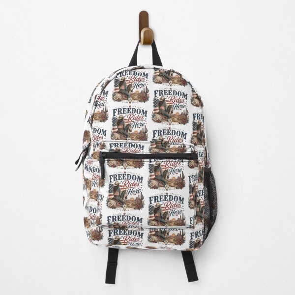 Item preview, Freedom Rides Here designed and sold by Side Quest Co..
