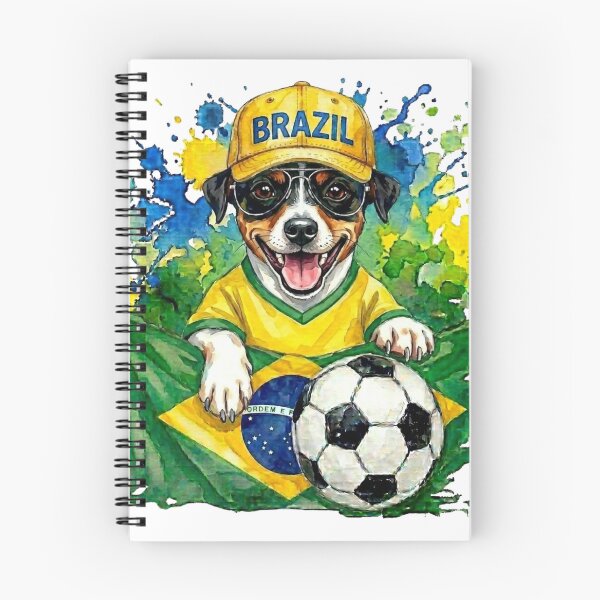 Item preview, Brazilian terrier World Cup Brazil Suppawter designed and sold by The Suppawters.