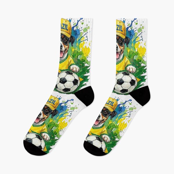 Item preview, Brazilian terrier World Cup Brazil Suppawter designed and sold by The Suppawters.