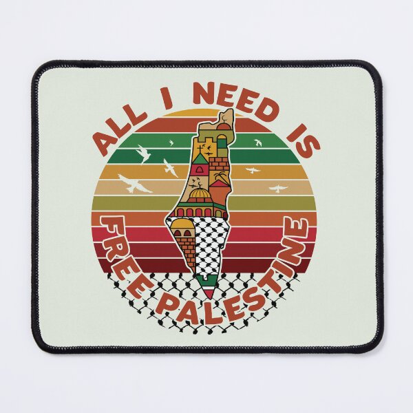 Item preview, All I Need Is Free Palestine, Palestine Map Kufiya Solidarity Design designed and sold by Hurriyyatee.