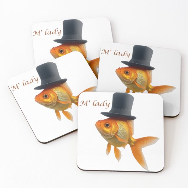 Item preview, Top hat fih meme designed and sold by fadeinkstudio.