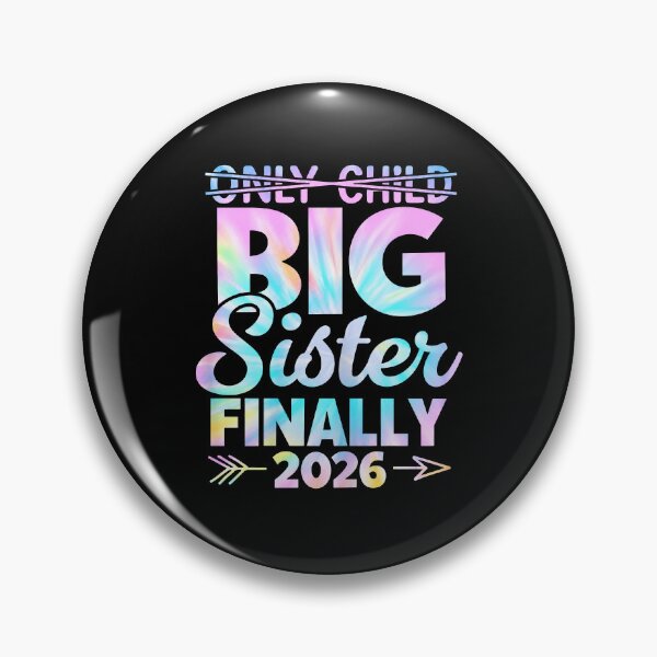 Item preview, Only Child Big Sister designed and sold by Ellafeingold.