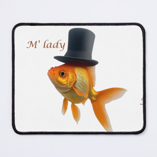 Item preview, Top hat fih meme designed and sold by fadeinkstudio.