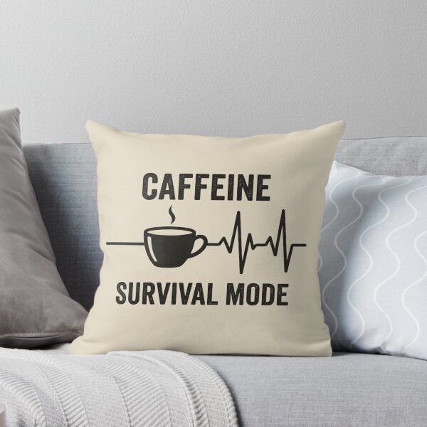 Item preview, Caffeine Survival Mode designed and sold by dudelinart.