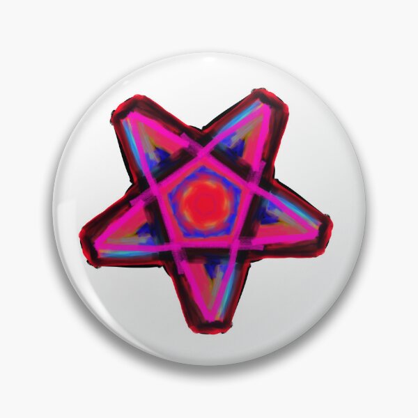 Item preview, Baphomet Pentagram Colorful Hand Drawn Sketch 4 designed and sold by ShadowWork666.