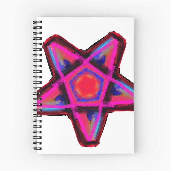 Item preview, Baphomet Pentagram Colorful Hand Drawn Sketch 4 designed and sold by ShadowWork666.