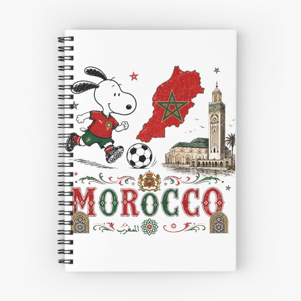 Item preview, Snoopy Morocco Team World Cup 2026 designed and sold by Har-vee.