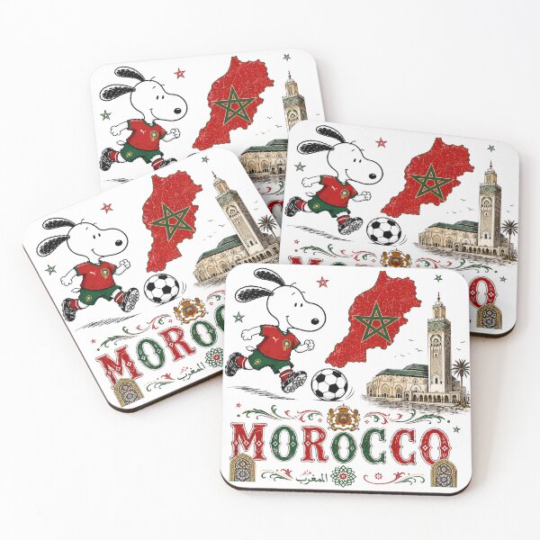 Item preview, Snoopy Morocco Team World Cup 2026 designed and sold by Har-vee.