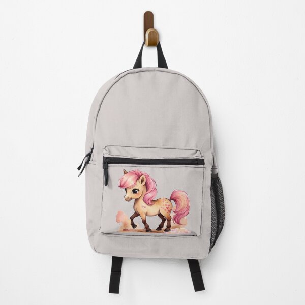 Item preview, Cute Pink Pony – Kawaii Watercolor Horse for Kids. designed and sold by NewtBoo.
