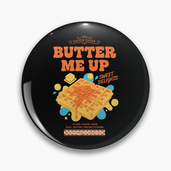 Item preview, Breakfast Butter Me Up Funny Brunch Coffee Bacon designed and sold by LuminOrb.