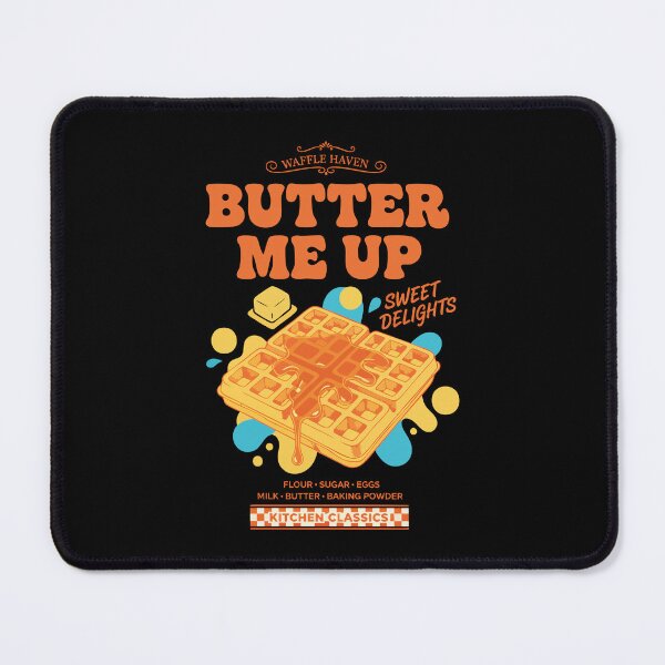 Item preview, Breakfast Butter Me Up Funny Brunch Coffee Bacon designed and sold by LuminOrb.