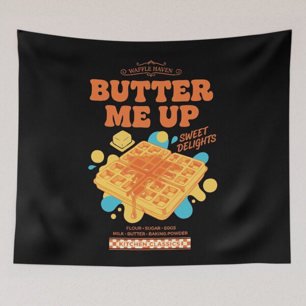 Item preview, Breakfast Butter Me Up Funny Brunch Coffee Bacon designed and sold by LuminOrb.