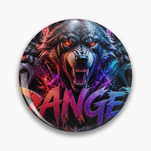 Item preview,  Three Angry Wolves Danger Gaming Logo designed and sold by AgnesB77.