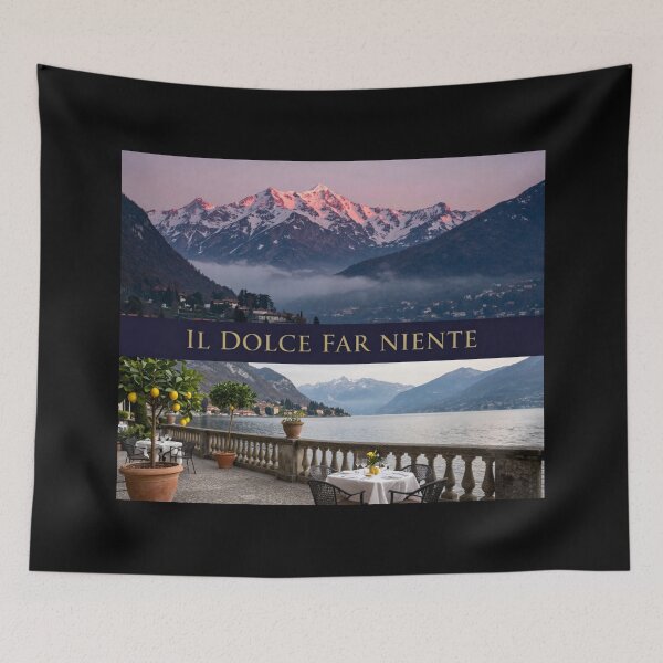 Item preview, Il Dolce far niente designed and sold by LaughandLaugh.