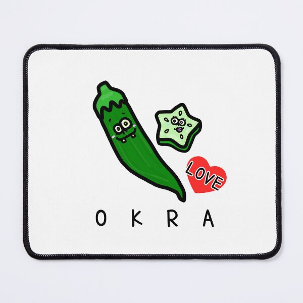 Item preview, I LOVE OKRA designed and sold by kanaehonkawa.